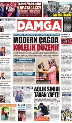 DAMGA 31 Ekim 2023 Salı Sayfaları