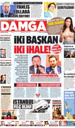 DAMGA 19 Kasım 2023 Pazar Sayfaları