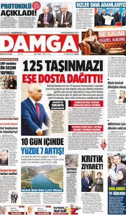 DAMGA 24 Kasım 2023 Cuma Sayfaları