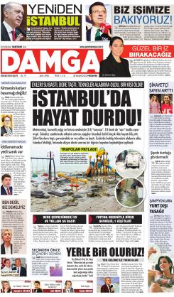 DAMGA 30 Kasım 2023 Perşembe Sayfaları