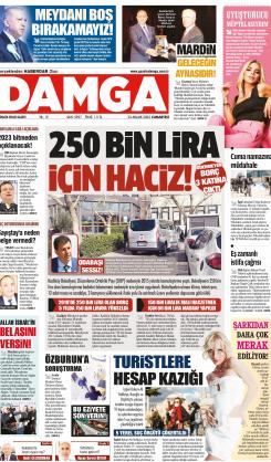 DAMGA 23 Aralık 2023 Cumartesi Sayfaları