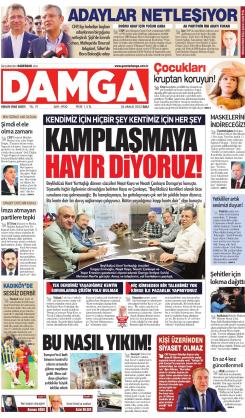 DAMGA 26 Aralık 2023 Salı Sayfaları