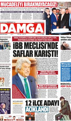 DAMGA 12 Ocak 2024 Cuma Sayfaları