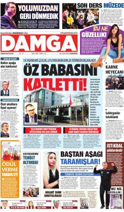 DAMGA 20 Ocak 2024 Cumartesi Sayfaları