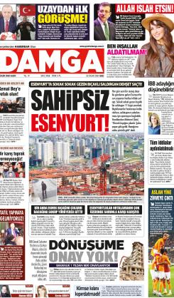 DAMGA 23 Ocak 2024 Salı Sayfaları