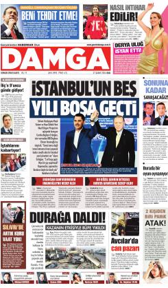 DAMGA 27 Şubat 2024 Salı Sayfaları