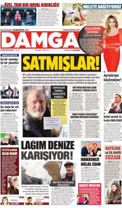 DAMGA 06 Mart 2024 Çarşamba Sayfaları