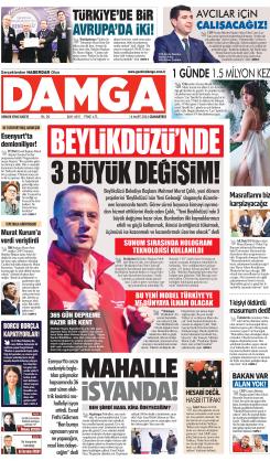 DAMGA 16 Mart 2024 Cumartesi Sayfaları