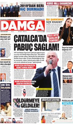 DAMGA 22 Mart 2024 Cuma Sayfaları