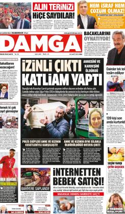 DAMGA 26 Mart 2024 Salı Sayfaları