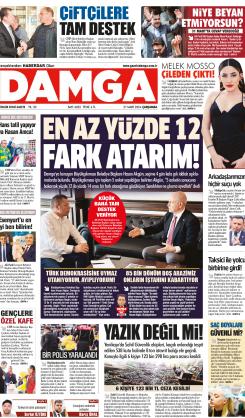 DAMGA 27 Mart 2024 Çarşamba Sayfaları