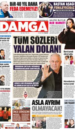 DAMGA 28 Mart 2024 Perşembe Sayfaları