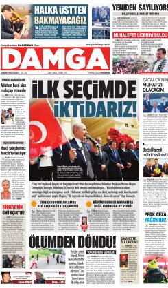 DAMGA 4 Nisan 2024 Perşembe Sayfaları