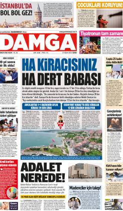 DAMGA 12 Nisan 2024 Cuma Sayfaları