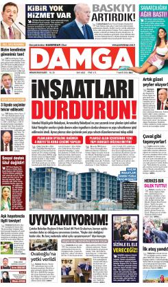 DAMGA 7 Mayıs 2024 Salı Sayfaları