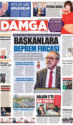 DAMGA 28 Mayıs 2024 Salı Sayfaları