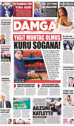 DAMGA 1 Haziran 2024 Cumartesi Sayfaları