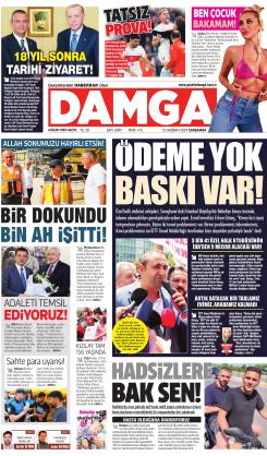 DAMGA 12 Haziran 2024 Çarşamba Sayfaları