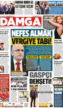 DAMGA 22 Haziran 2024 Cumartesi Sayfaları