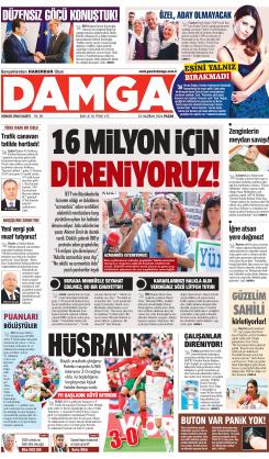 DAMGA 23 Haziran 2024 Pazar Sayfaları