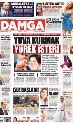 DAMGA 27 Haziran 2024 Perşembe Sayfaları