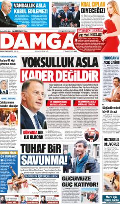 DAMGA 02 Temmuz 2024 Salı Sayfaları