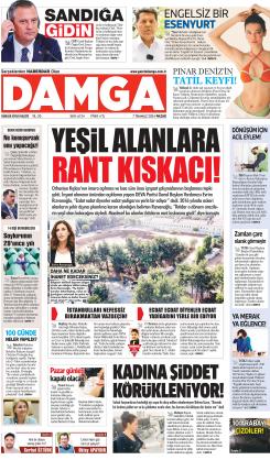 DAMGA 07 Temmuz 2024 Pazar Sayfaları