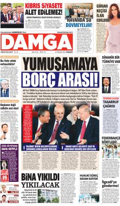 DAMGA 25 Temmuz 2024 Perşembe Sayfaları