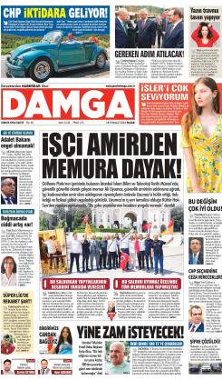 DAMGA 28 Temmuz 2024 Pazar Sayfaları