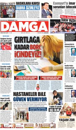 DAMGA 07 Ağustos 2024 Çarşamba Sayfaları