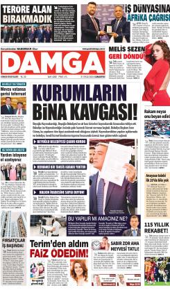 DAMGA 21 Eylül 2024 Cumartesi Sayfaları