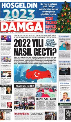 DAMGA 1 Ocak 2023 Pazar Sayfaları