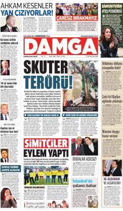 DAMGA 17 Ocak 2023 Salı Sayfaları