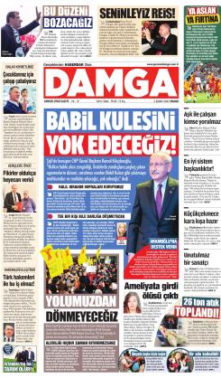 DAMGA 5 Şubat 2023 Pazar Sayfaları