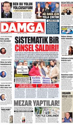 DAMGA 14 Mart 2023 Salı Sayfaları