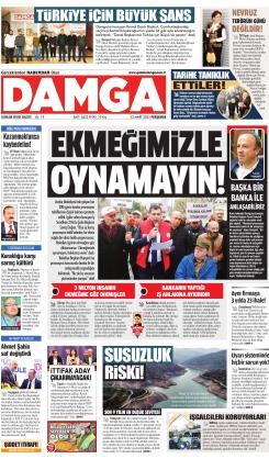 DAMGA 23 Mart 2023 Perşembe Sayfaları