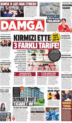 DAMGA 24 Mart 2023 Cuma Sayfaları