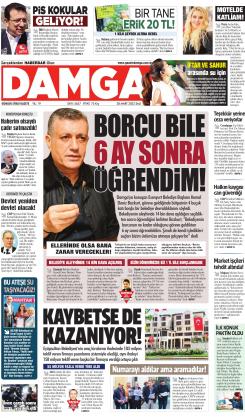 DAMGA 28 Mart 2023 Salı Sayfaları