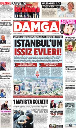 DAMGA 2 Mayıs 2023 Salı Sayfaları