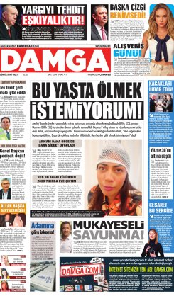 DAMGA 09 Kasım 2024 Cumartesi Sayfaları