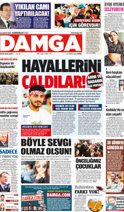 DAMGA 22 Kasım 2024 Cuma Sayfaları