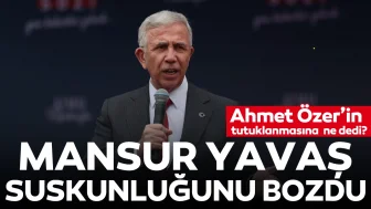 Mansur Yavaş 'Ahmet Özer' suskunluğunu bozdu