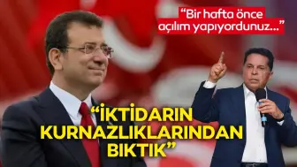 Ekrem İmamoğlu: İktidarın kurnazlıklarından bıktık!