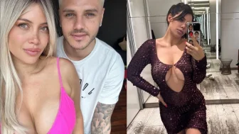 Gece yarısı şok görünütüler: Wanda Nara, Icardi'yi aldatırken yakalandı