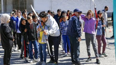 "Mobil Spor" ekibiyle kırsaldaki çocuklar sporla buluşuyor