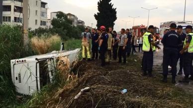 Cezaevi nakil aracı devrildi: Çok sayıda asker yaralı