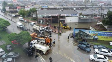 Samsun'a 1 aylık yağmur 5 saatte yağdı