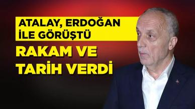 Cumhurbaşkanı Erdoğan TÜRK-İŞ Başkanı Atalay'la görüştü! İlk kez rakam  verdi...