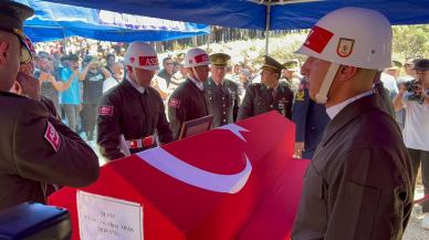 Şehit Uzman Çavuş Aras, son yolculuğuna uğurlandı