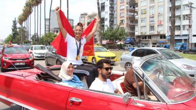 Dünya şampiyonu Nafia Kuş çocukluk hayalini gerçekleştirdi